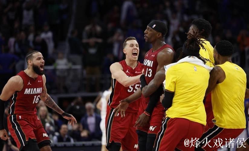 阿德巴约30+11助热火击败步行者 活塞力克猛龙致其6连败