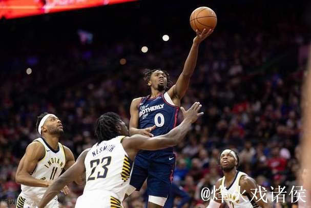 哈利8中0步行者负尼克斯 猛龙罚球大战胜76人