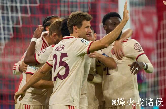 欧冠-凯恩独中四元奥利塞梅开二度 拜仁9-2狂胜萨格勒布迪纳摩