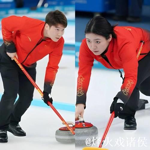 冬奥会冰壶落选赛:中国混双组合7-5险胜 三连胜领跑 冬奥会冰壶落选赛:中国混双组合7-5险胜 三连胜领跑